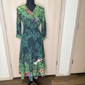 IVKO Botanical Long Sleeve Dress